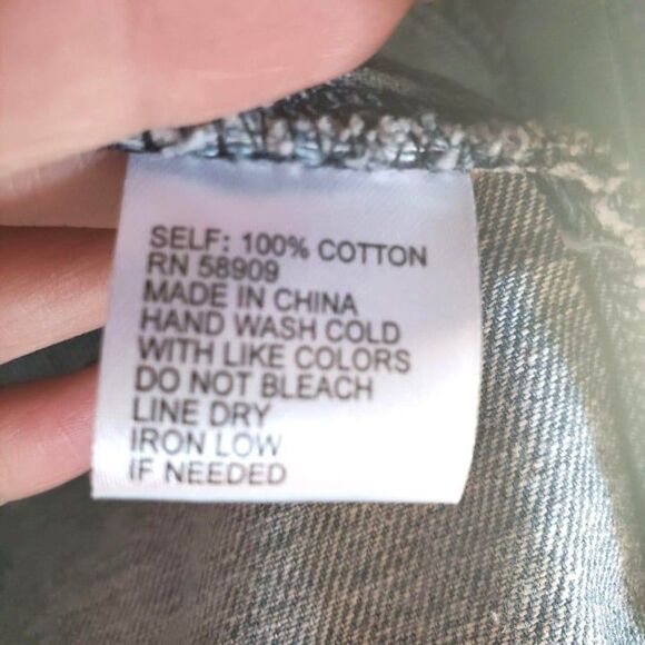 Gianni Bini Womens Vest Blue XS Acid Wash 80s /90s Y2K VTG Denim Fits like M - Picture 5 of 7